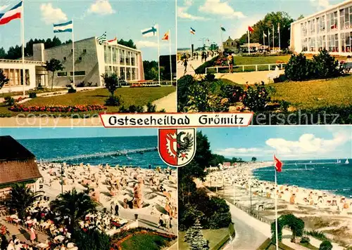 AK / Ansichtskarte Groemitz Ostseebad Strand Kat. Groemitz