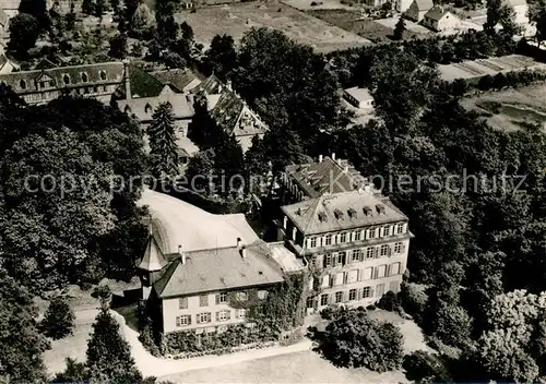 AK / Ansichtskarte Assenheim Hessen Schloss Fliegeraufnahme Kat. Niddatal