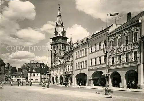 AK / Ansichtskarte Chomutov Marktplatz Kat. Komotau