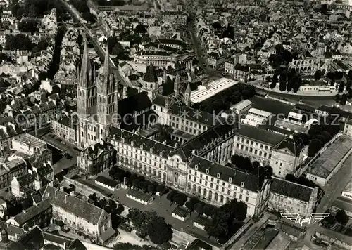 AK / Ansichtskarte Caen Abbaye aux Hommes Vue aerienne Kat. Caen