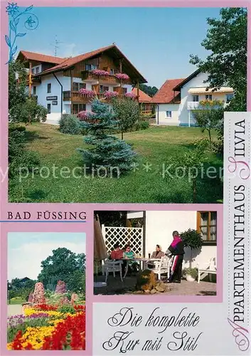 AK / Ansichtskarte Bad Fuessing Appartementhaus Silvia Kat. Bad Fuessing