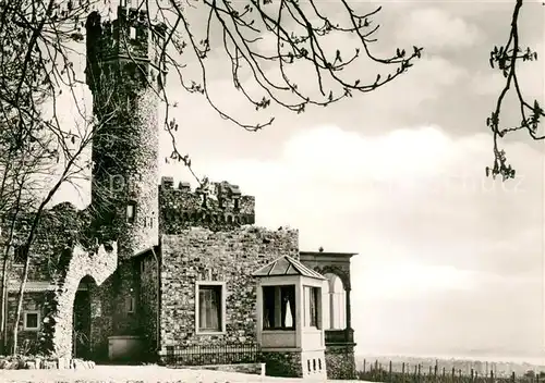 AK / Ansichtskarte Johannisberg Rheingau Burg Schwarzenstein Kat. Geisenheim