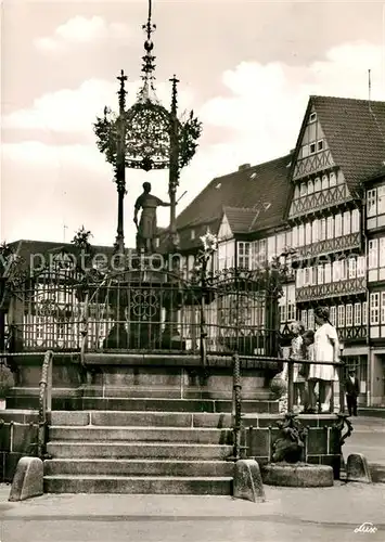 AK / Ansichtskarte Hannover Oskar Winter Brunnen Kat. Hannover