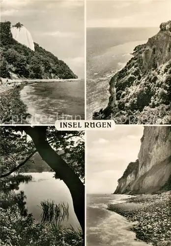 AK / Ansichtskarte Insel Ruegen Steilkueste Kreidefelsen Kat. Bergen