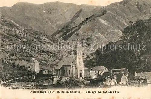 AK / Ansichtskarte La Salette Fallavaux Village La Salette Kat. La Salette Fallavaux