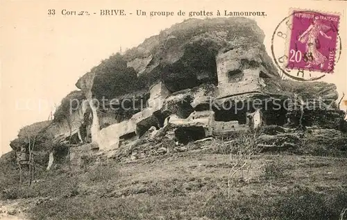 AK / Ansichtskarte Brive Correze Un groupe de grottes a Lamouroux Kat. Correze
