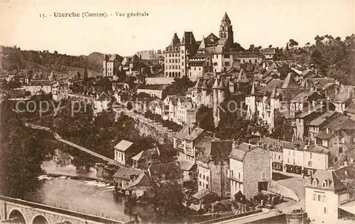 AK / Ansichtskarte Uzerche Vue generale Kat. Uzerche