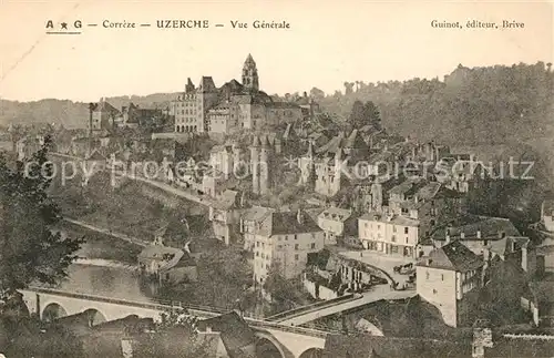 AK / Ansichtskarte Uzerche Vue generale Kat. Uzerche