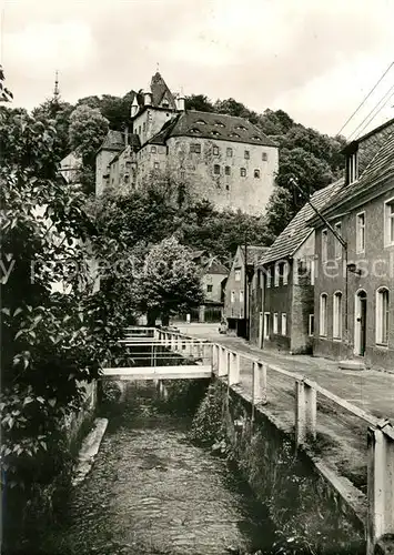 AK / Ansichtskarte Liebstadt Ortspartie am Bach Schloss Kuckuckstein Kat. Liebstadt