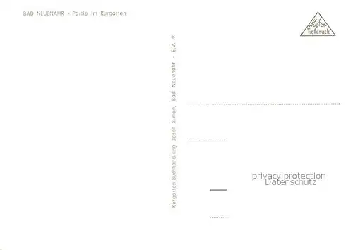 AK / Ansichtskarte Bad Neuenahr Ahrweiler Kurgarten Kat. Bad Neuenahr Ahrweiler