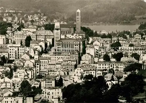 AK / Ansichtskarte Jablonec nad Nisou Stadtpanorama Kat. Jablonec nad Nisou