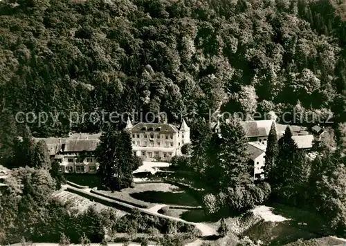 AK / Ansichtskarte Badenweiler Sanatorium Schloss Hausbaden Schwarzwald Fliegeraufnahme Kat. Badenweiler