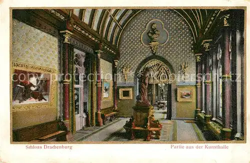 AK / Ansichtskarte Drachenburg Schloss Kunsthalle Kat. Koenigswinter