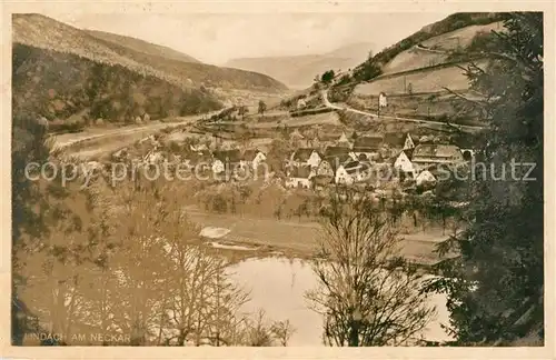 AK / Ansichtskarte Lindach Eberbach Neckarpartie Kat. Eberbach