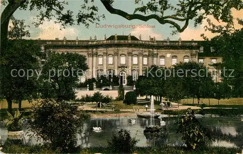 AK / Ansichtskarte Ludwigsburg Wuerttemberg Schloss