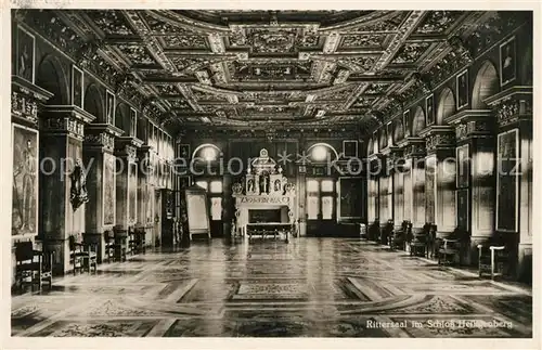 AK / Ansichtskarte Heiligenberg Baden Rittersaal im Schloss Heiligenberg Kat. Heiligenberg