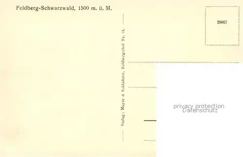 AK / Ansichtskarte Feldberg Schwarzwald Zastlertal mit Zastlerhuette Kat. Feldberg (Schwarzwald)