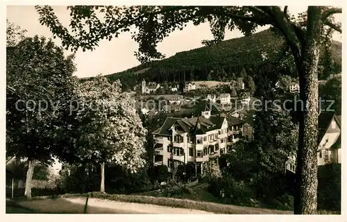 AK / Ansichtskarte Herrenalb Bad Kurhaus und Hospiz Gruener Wald Kat. Bad Herrenalb