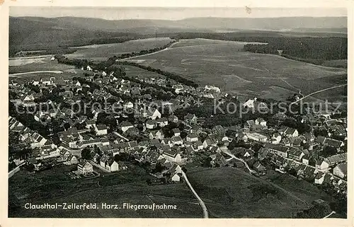 AK / Ansichtskarte Clausthal Zellerfeld Fliegeraufnahme Kat. Clausthal Zellerfeld