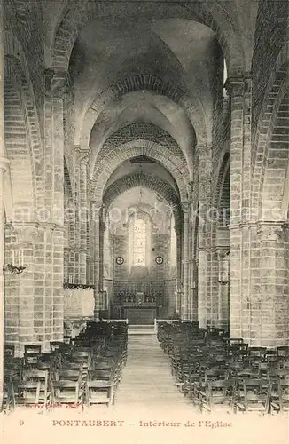 AK / Ansichtskarte Pontaubert Eglise interieur Kat. Pontaubert