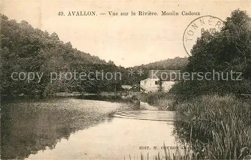 AK / Ansichtskarte Avallon Moulin Cadoux Kat. Avallon