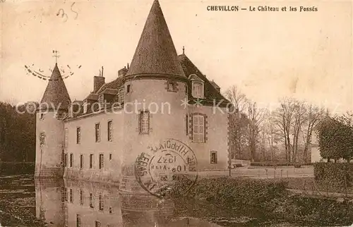 AK / Ansichtskarte Chevillon Haute Marne Chateau et les Fosses Kat. Chevillon
