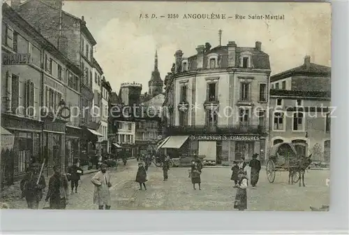 AK / Ansichtskarte Angouleme Rue Saint Martin Kat. Angouleme