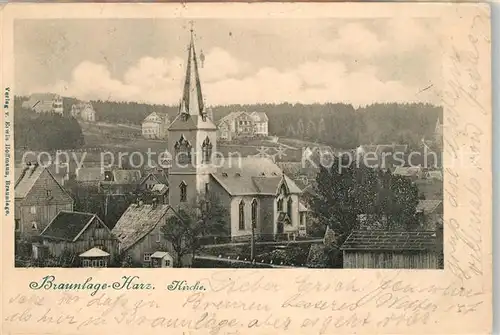 AK / Ansichtskarte Braunlage Kirche Kat. Braunlage Harz