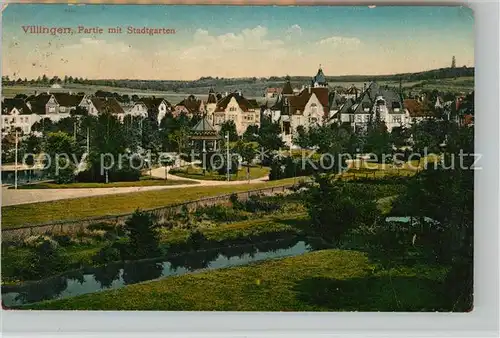 AK / Ansichtskarte Villingen Schwenningen Stadtgarten Panorama Kat. Villingen Schwenningen