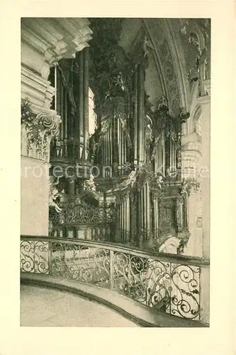 AK / Ansichtskarte Weingarten Wuerttemberg Orgel