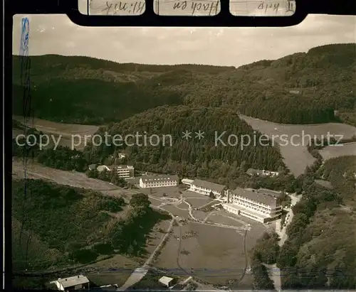 AK / Ansichtskarte Hachen Sauerland Sauerlandklinik Fliegeraufnahme Kat. Sundern (Sauerland)