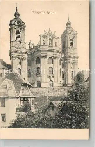 AK / Ansichtskarte Weingarten Wuerttemberg Klosterkirche