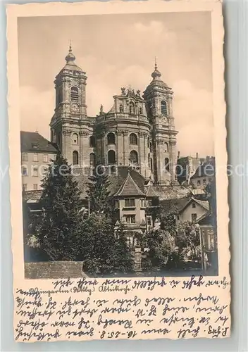 AK / Ansichtskarte Weingarten Wuerttemberg Abteikirche