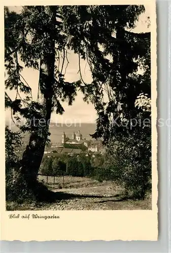 AK / Ansichtskarte Weingarten Wuerttemberg Muenster Abteikirche