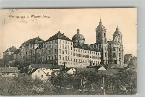 AK / Ansichtskarte Weingarten Wuerttemberg Muenster Abtei