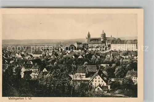 AK / Ansichtskarte Weingarten Wuerttemberg Abtei Muenster