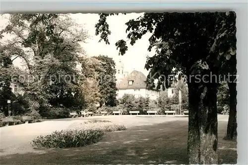 AK / Ansichtskarte Weingarten Wuerttemberg Park