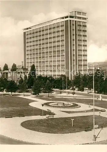 AK / Ansichtskarte Gottwaldov Tschechien Hochhaus Kat. Zlin