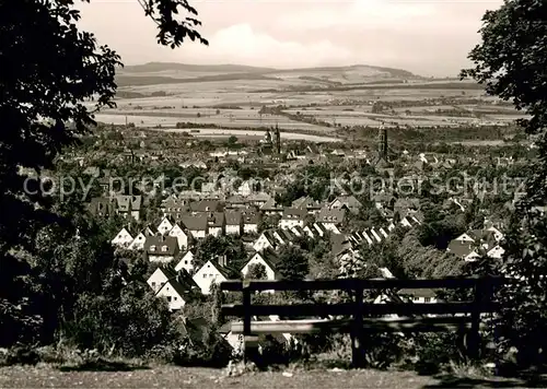 AK / Ansichtskarte Goettingen Niedersachsen Panorama Blick vom Hainberg nach dem Hohen Hagen mit Gaussturm Serie Schoenes Deutschland Kat. Goettingen