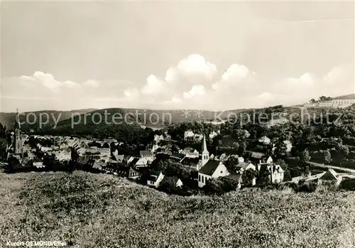 AK / Ansichtskarte Gemuend Eifel Panorama Kurort Kat. Schleiden