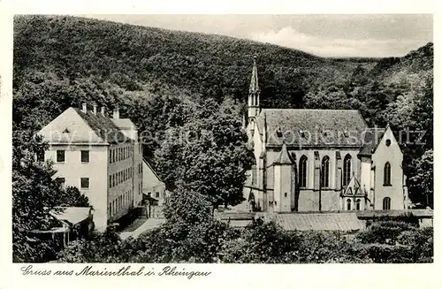 AK / Ansichtskarte Marienthal Rheingau Kloster Kirche Kat. Ruedesheim am Rhein