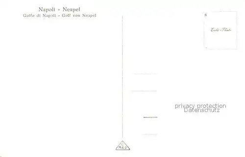 AK / Ansichtskarte Napoli Neapel Panorama Golfo di Napoli Volcano Kuestenpanorama Vulkan Vesuv Kat. Napoli