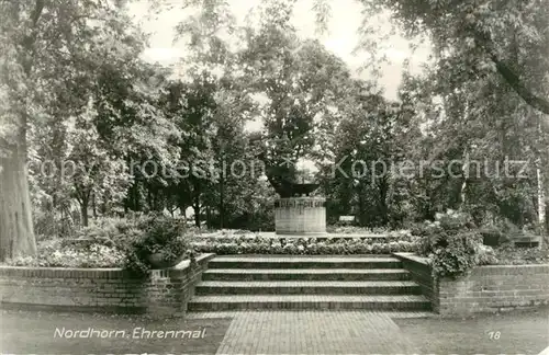 AK / Ansichtskarte Nordhorn Ehrenmal Kat. Nordhorn