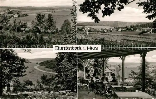 AK / Ansichtskarte Buntenbock Landschaftspanorama Klein Tirol Milchkurgarten Terrasse Kat. Clausthal Zellerfeld