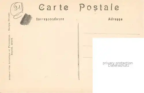 AK / Ansichtskarte Bretigny sur Orge Vue generale de la propriete de M Clause edifiee en 1912 Kat. Bretigny sur Orge