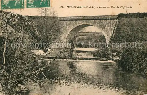 AK / Ansichtskarte Montrevault Evre au Pont du Fief Sauvin Kat. Montrevault