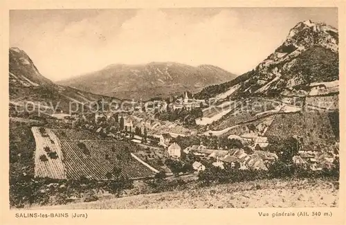 AK / Ansichtskarte Salins les Bains Vue generale Kat. Salins les Bains