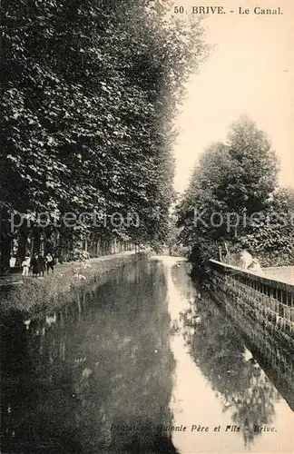 AK / Ansichtskarte Brive Correze Le Canal Kat. Correze