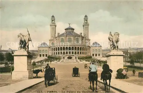 AK / Ansichtskarte Paris Palais du Trocadere Kat. Paris