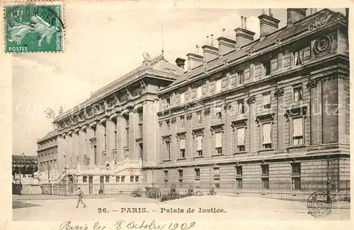 AK / Ansichtskarte Paris Palais de Justice Kat. Paris